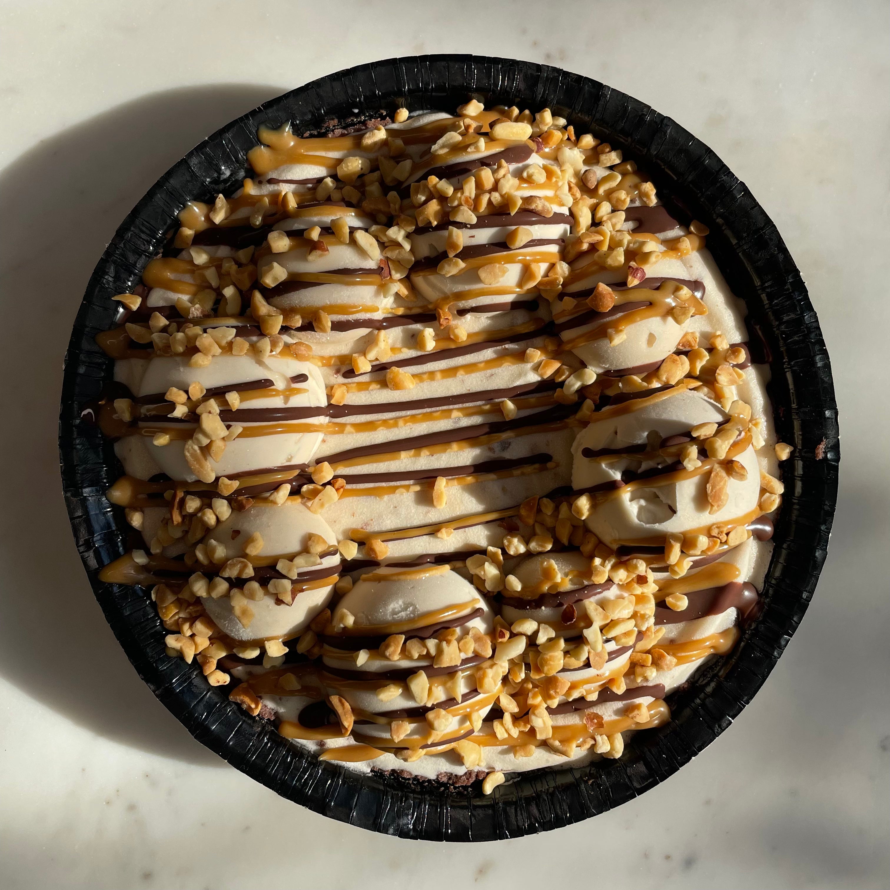 Candy Bar Ice Cream Pie Vaca's Creamery